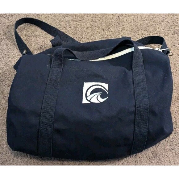 Scarborough & Tweed Global Atlantic Financial Canvas Duffle Gym Bag Made In USA - Picture 1 of 8